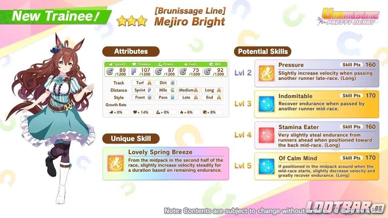 mejiro bright overview image