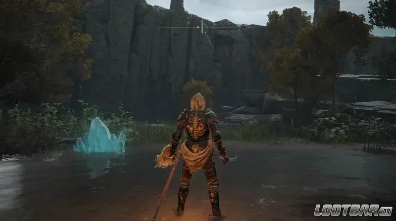 Elden Ring Lakeside Crystal Cave - Getting to the Lake