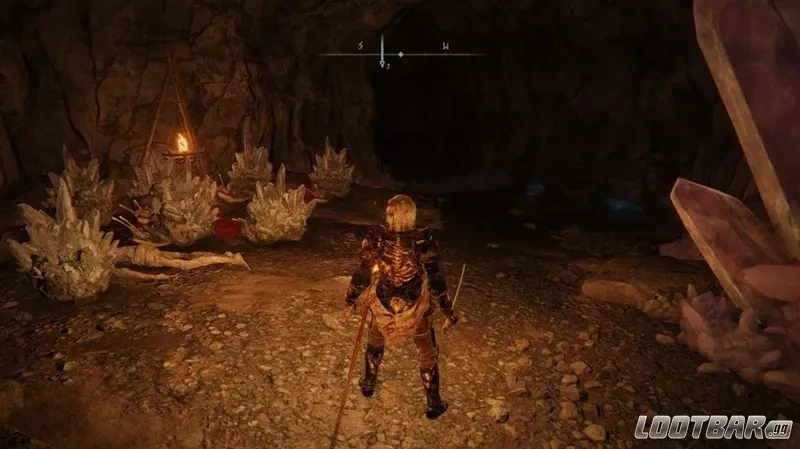 Elden Ring Lakeside Crystal Cave - Crystallized Snails