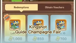 Guide de la Foire King Shot Champagne : échangez contre des bons et des récompenses exclusives