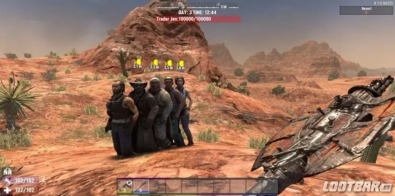 7 Days to Die Five Traders