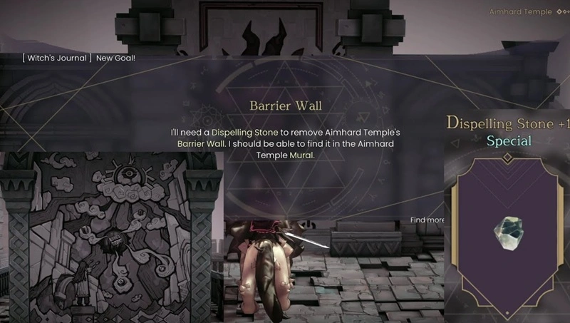 WitchSpring R Preparazione del Muro di Barriera