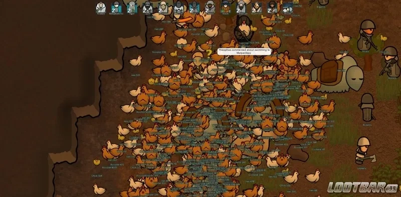 RimWorld Chickens