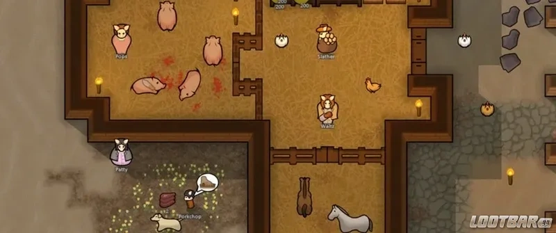 RimWorld Xenotypes Pigskins