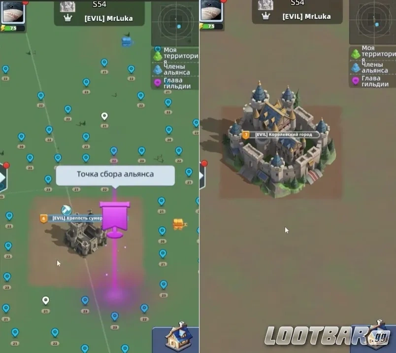 Захват крепости и сражение альянсов за контроль территории в Last Asylum: Plague