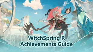 WitchSpring R Achievements Guide - How to Unlock 100% Completion