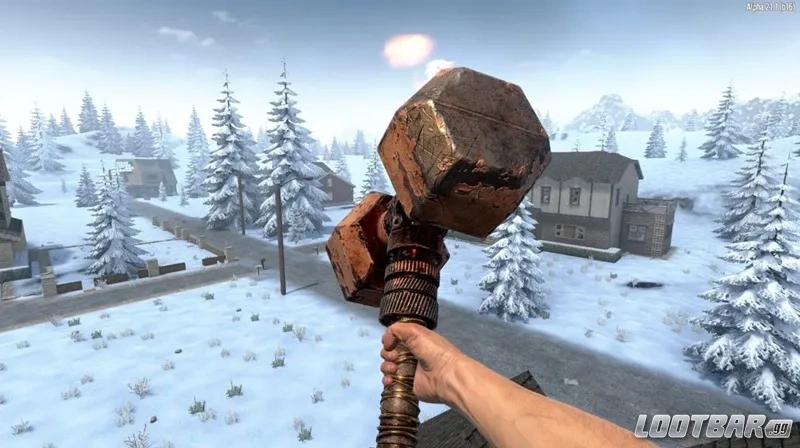 7 Days to Die Steel Sledgehammer