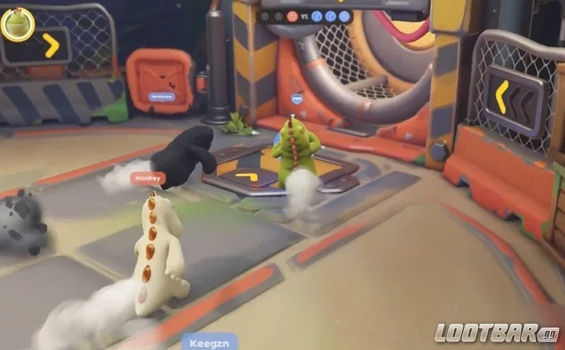 Party Animals Team Score Mode - Buzz Ball