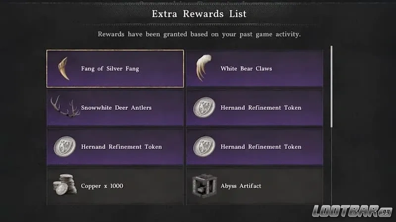 Multiple items that can be used to craft mounts in Crimson Desert.