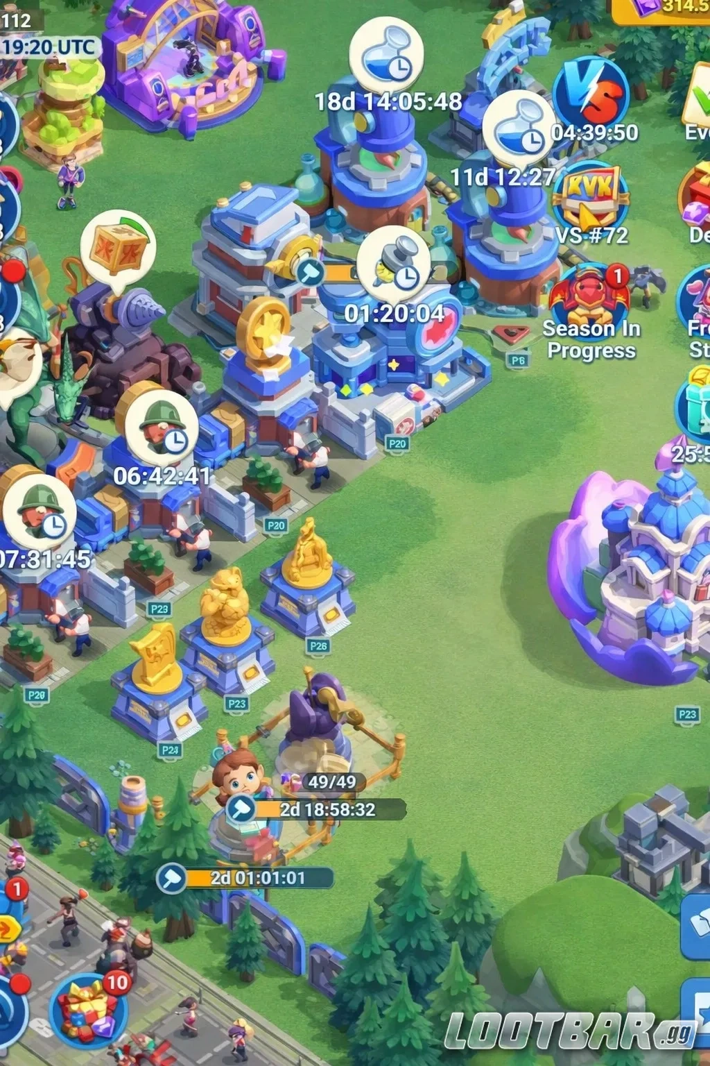 Казармы в Tiles Survive