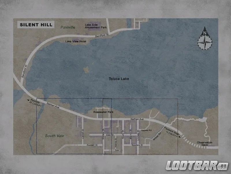 Silent Hill 2 Map