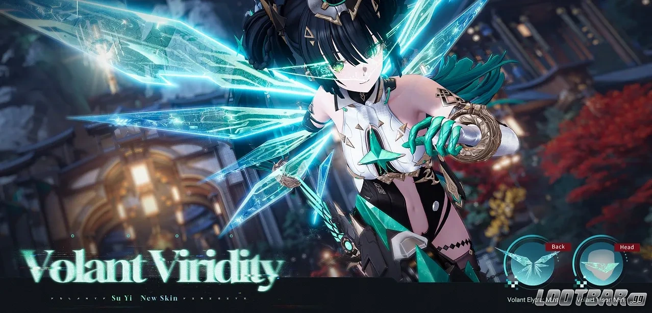 Su Yi's Solant Viridity set