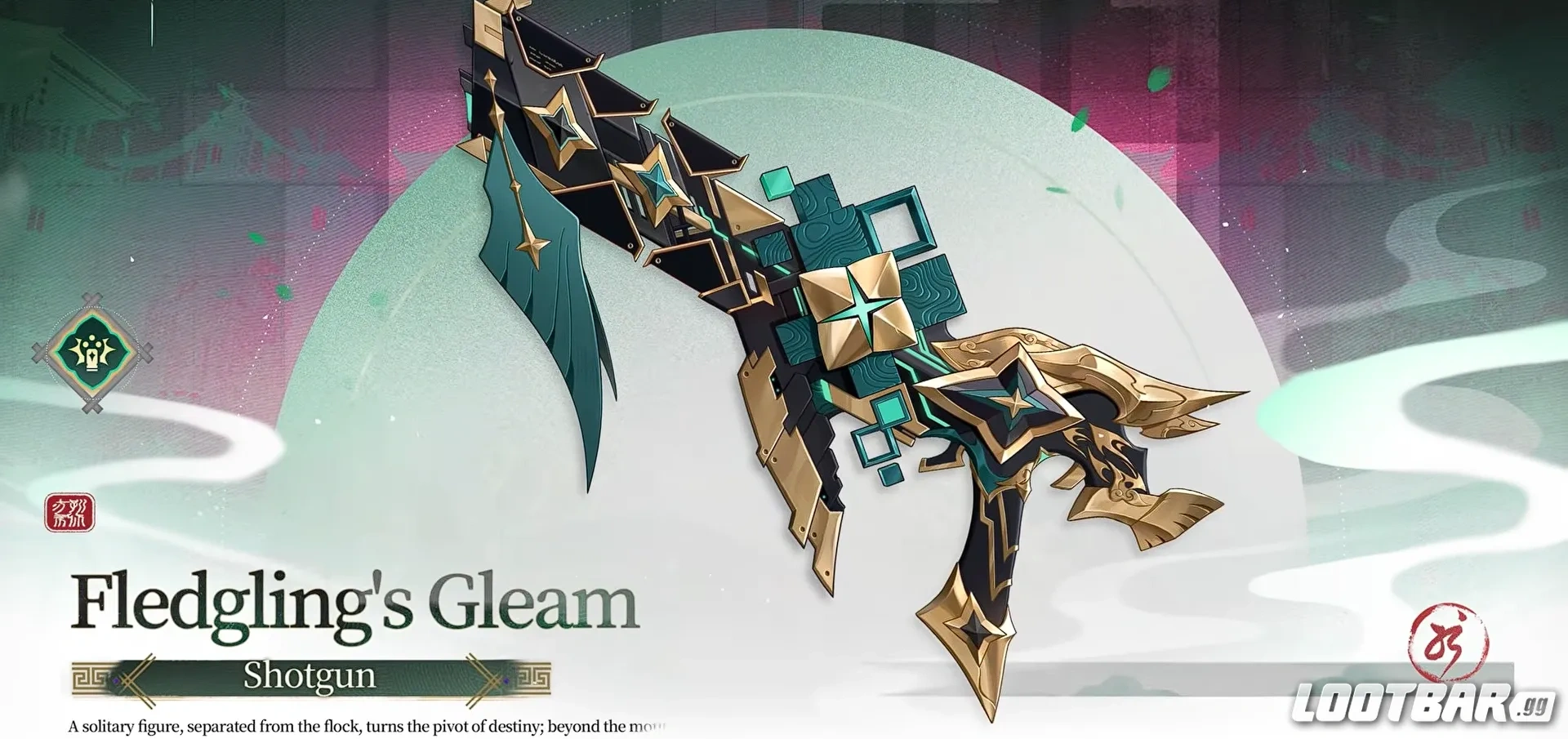 Fledgling's Gleam shotgun