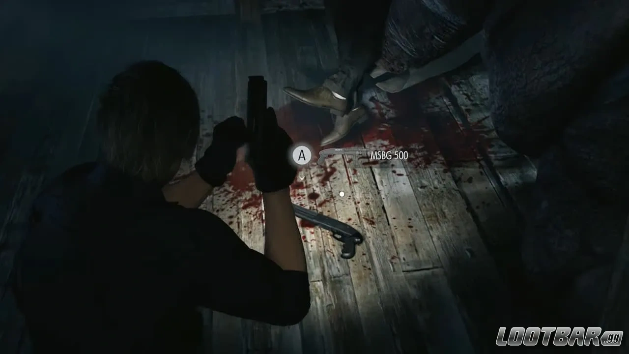 Finding MSBG 500 as Leon in RE9