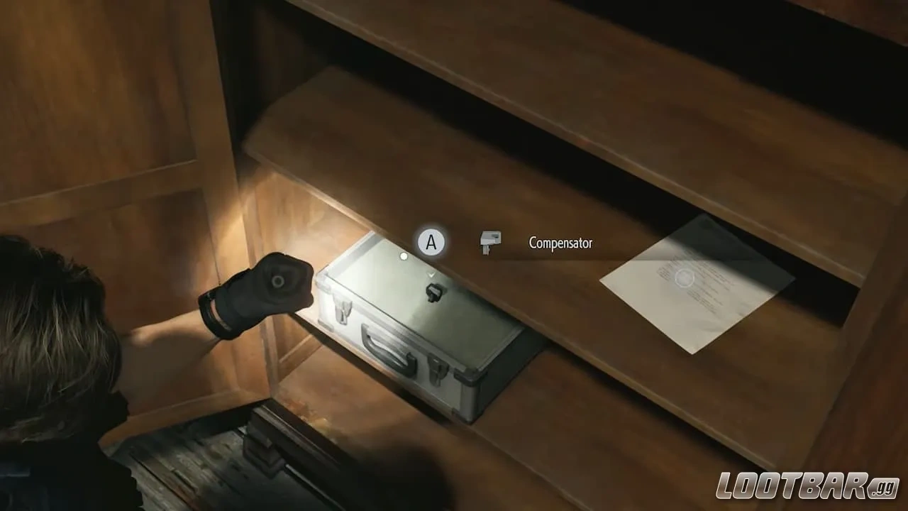 Finding the Compensator as Leon in RE9