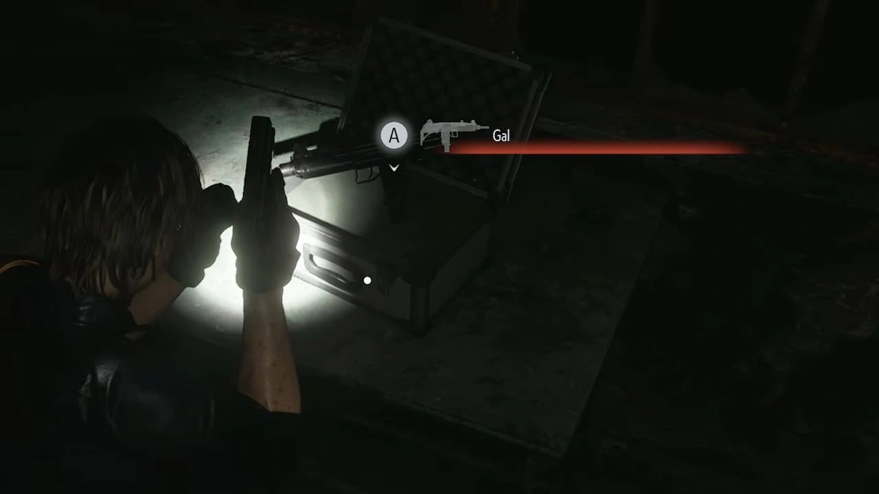 Finding Gal SMG as Leon in Re9