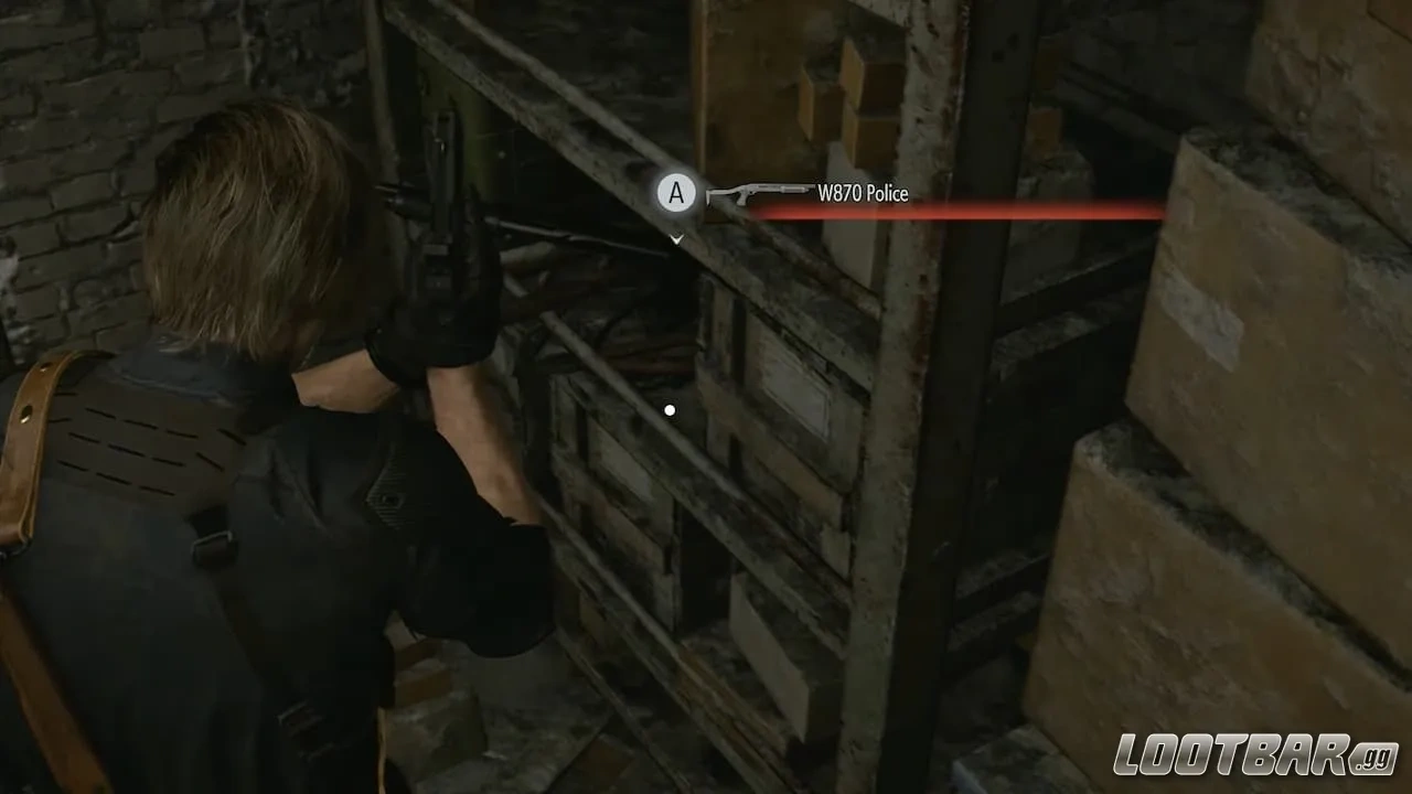 Finding W870 Police Shotgun as Leon in Re9