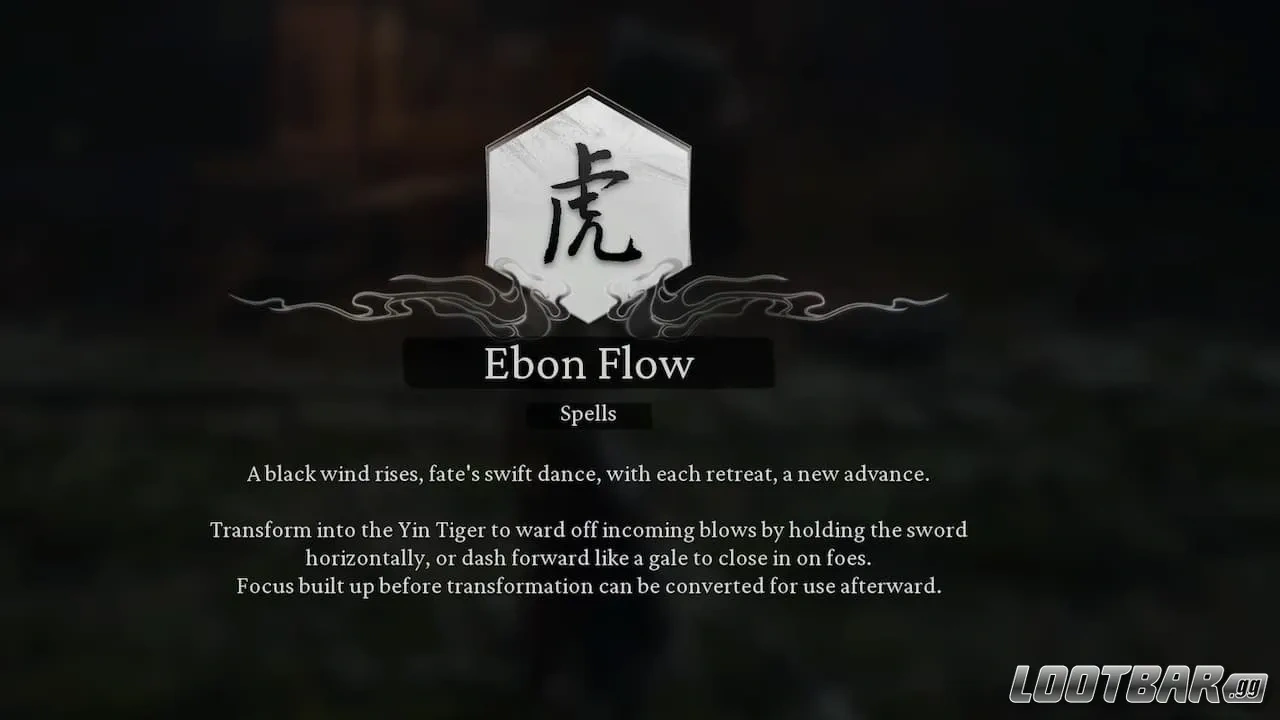 La transformación Flujo Ébano