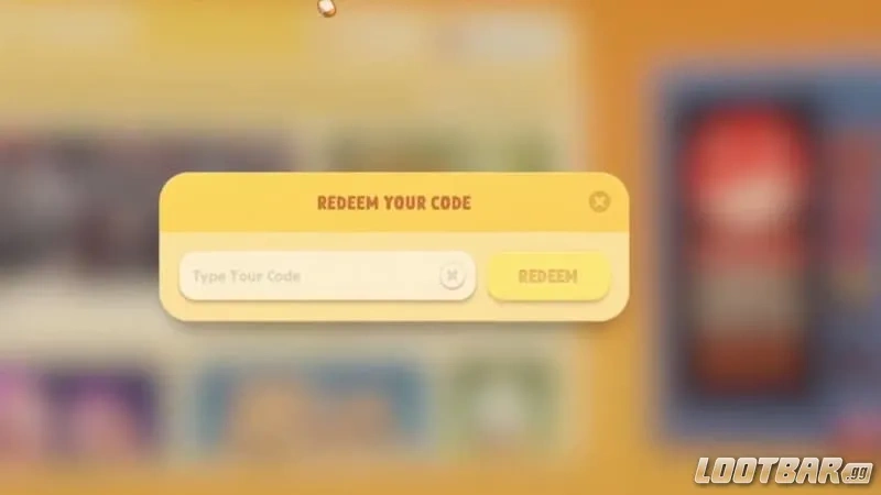 Redeem code in Party Animals.