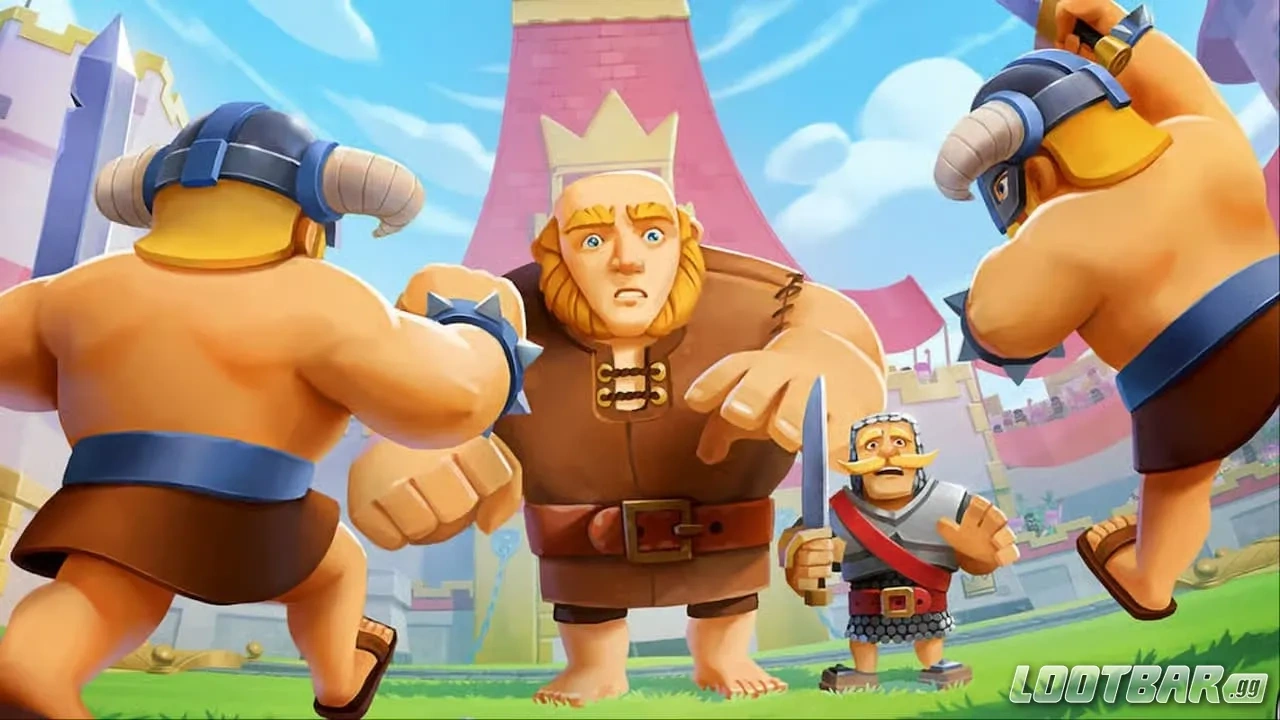 скриншот трейлера Клановые войны: Королевская битва