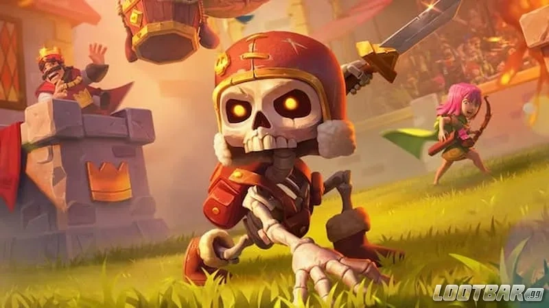 Скелетный солдат в Клановые войны: Королевская битва