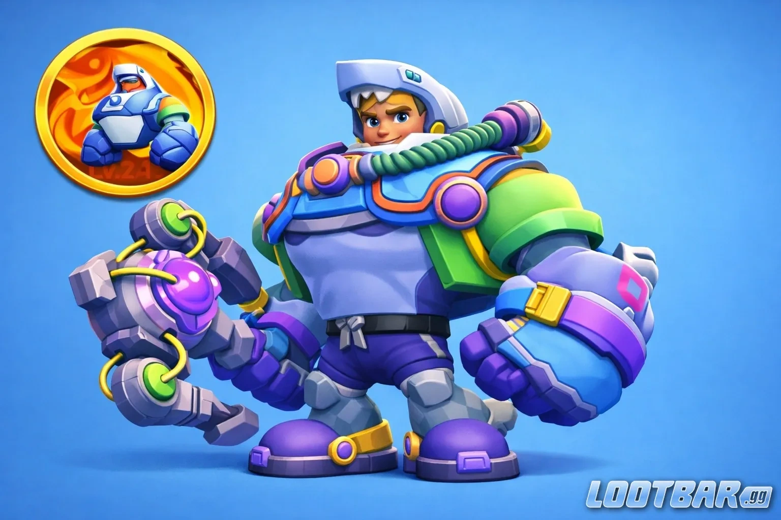 Боевой навык (Combat Skill) - ультимативная способность героя Акулы в Tiles Survive