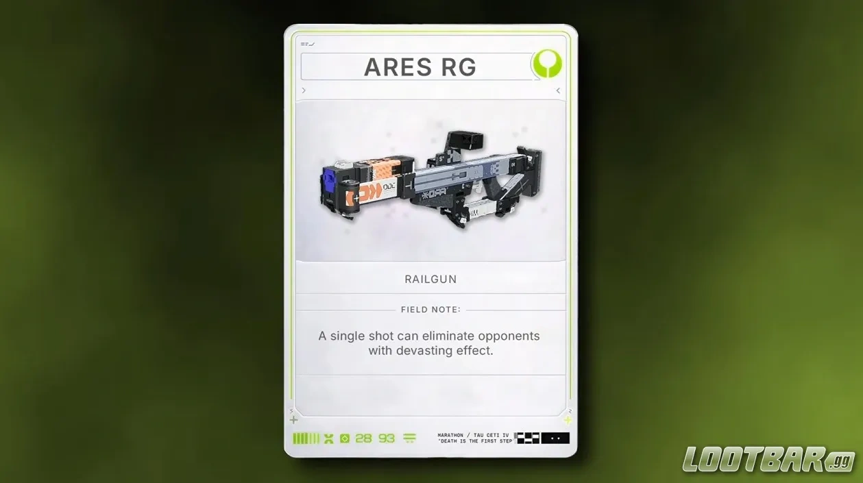 ARES Railgun Marathon