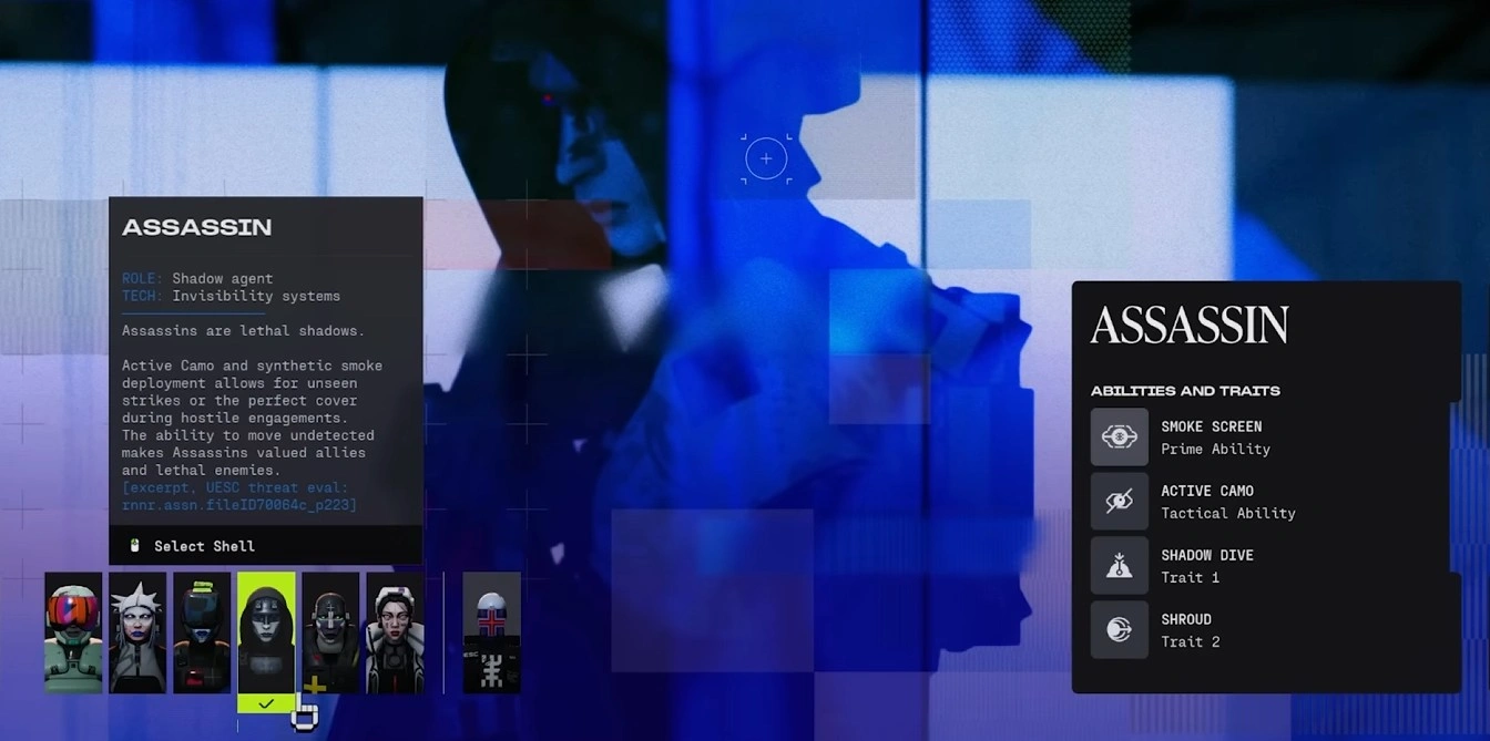 Assassin runner in Marathon