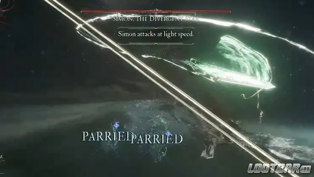 Simon's starting combo