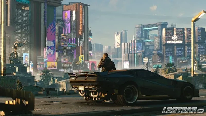 Cyberpunk 2077 still art.