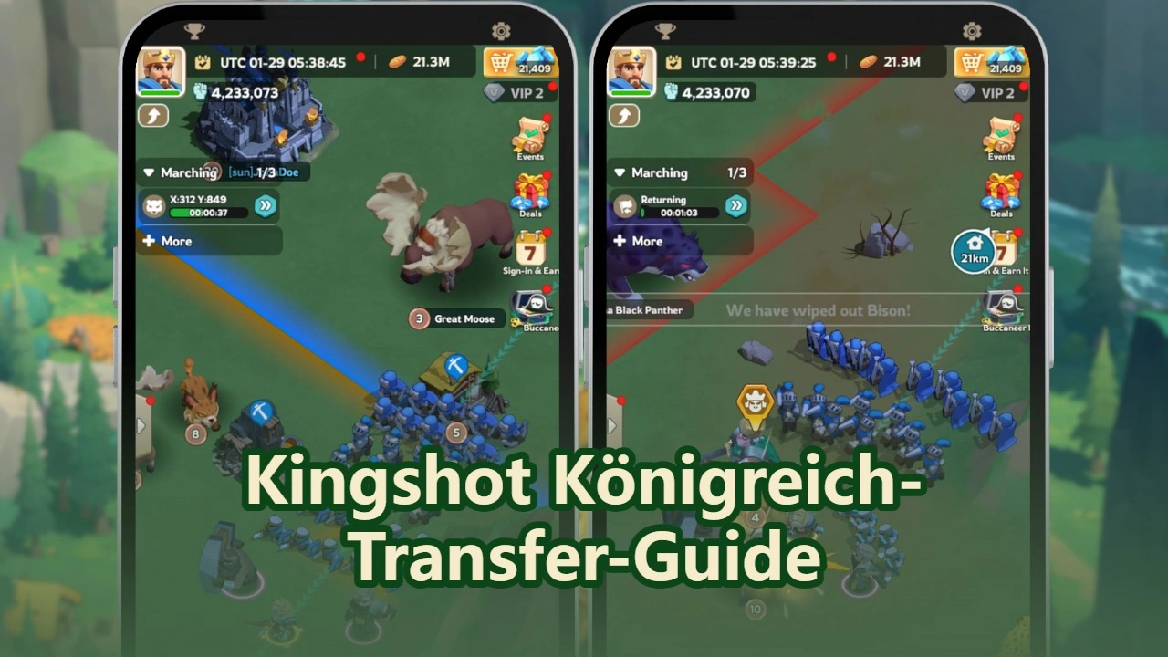 Kingshot Königreich-Transfer-Guide: Wann sollte man wechseln und wie bereitet man sich vor
