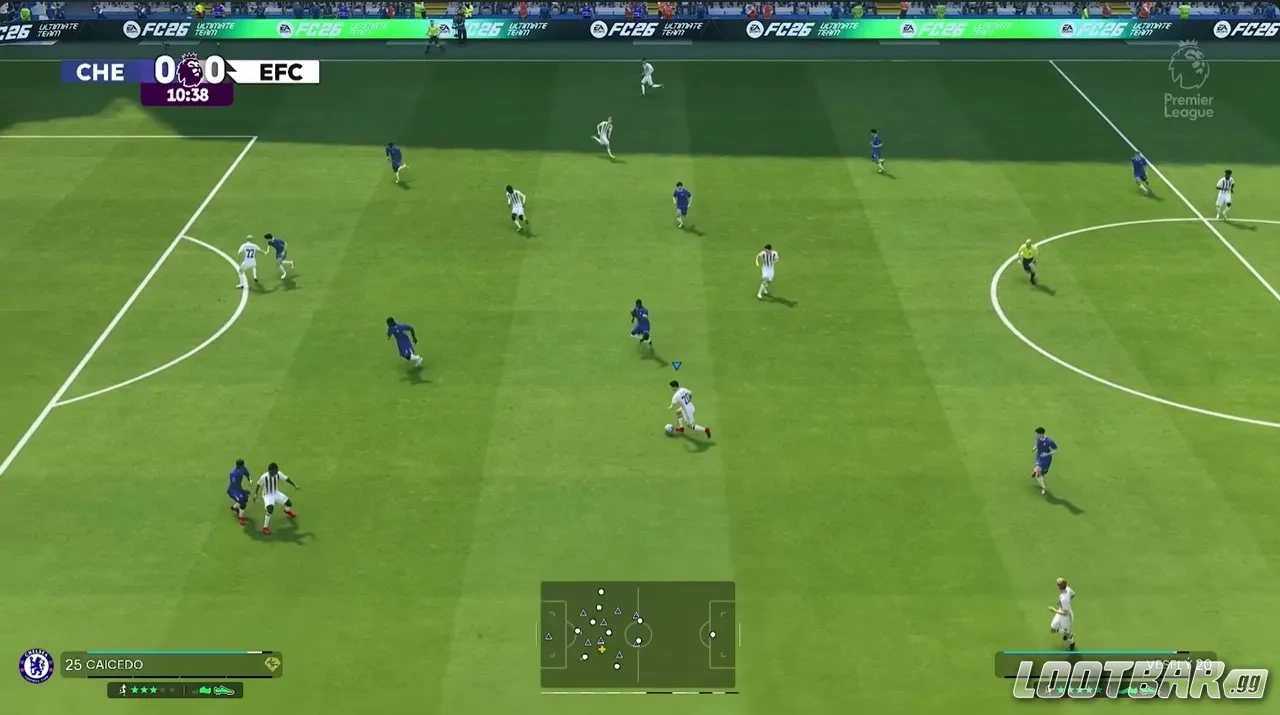 Более спокойный темп матча и важность центра поля в EA Sports FC 26