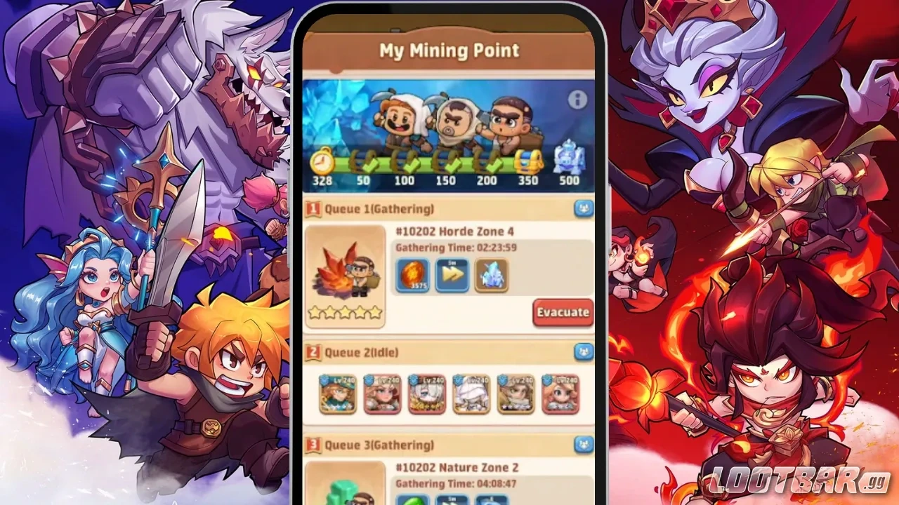 My Mining Points Top Heroes