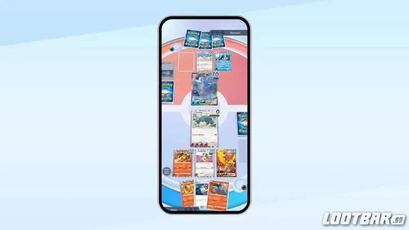 Battling in Pokemon TCG Pocket