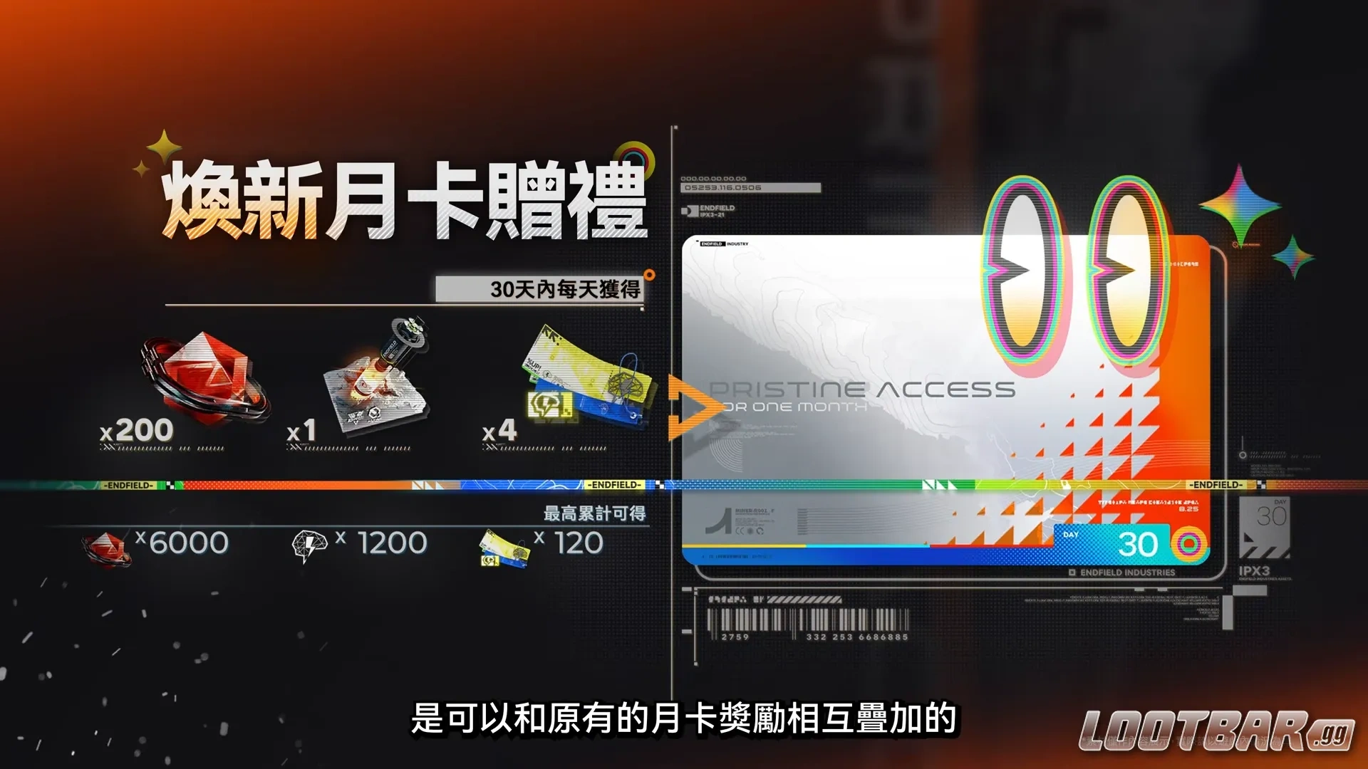 1.2版本免費月卡