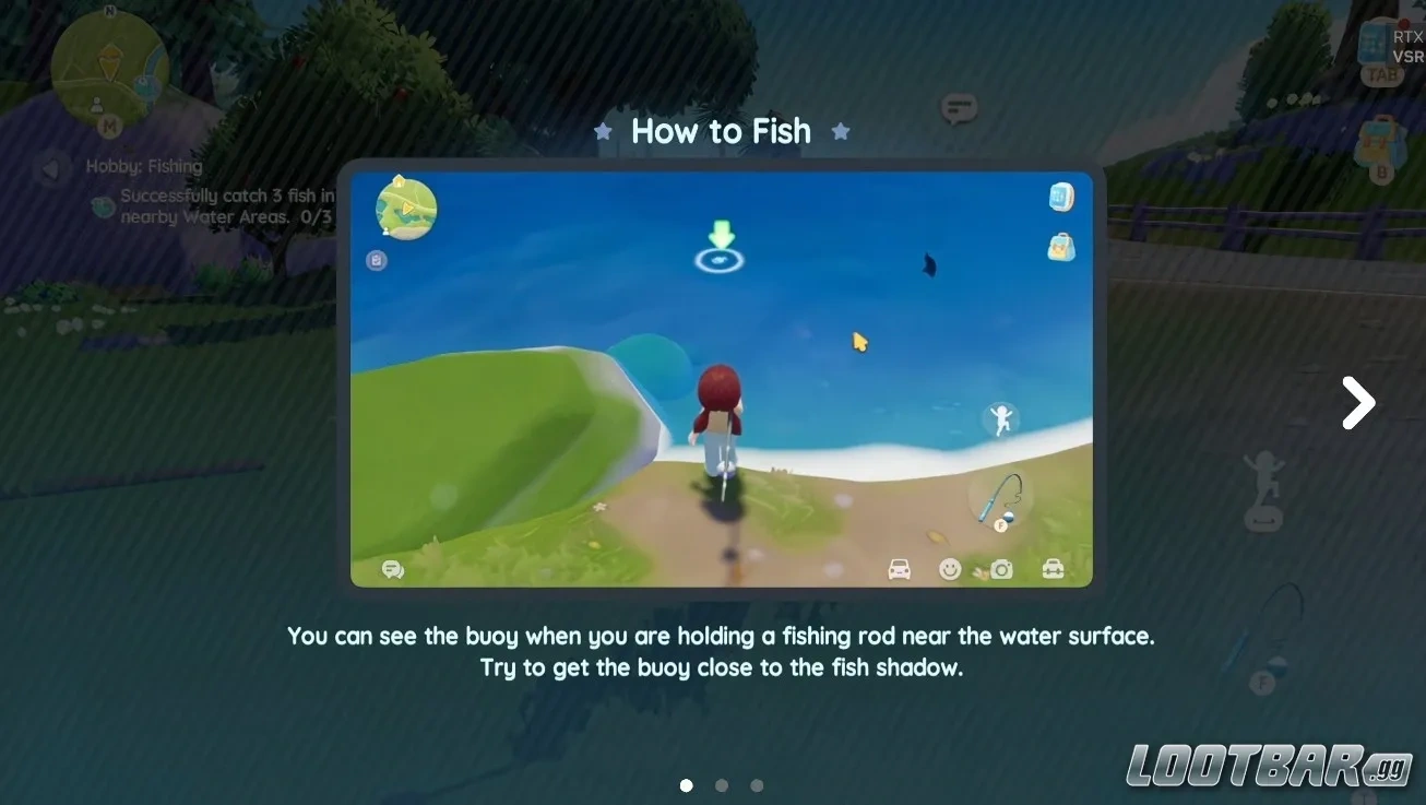 Basic fishing tutorial by Vanya in Heartopia