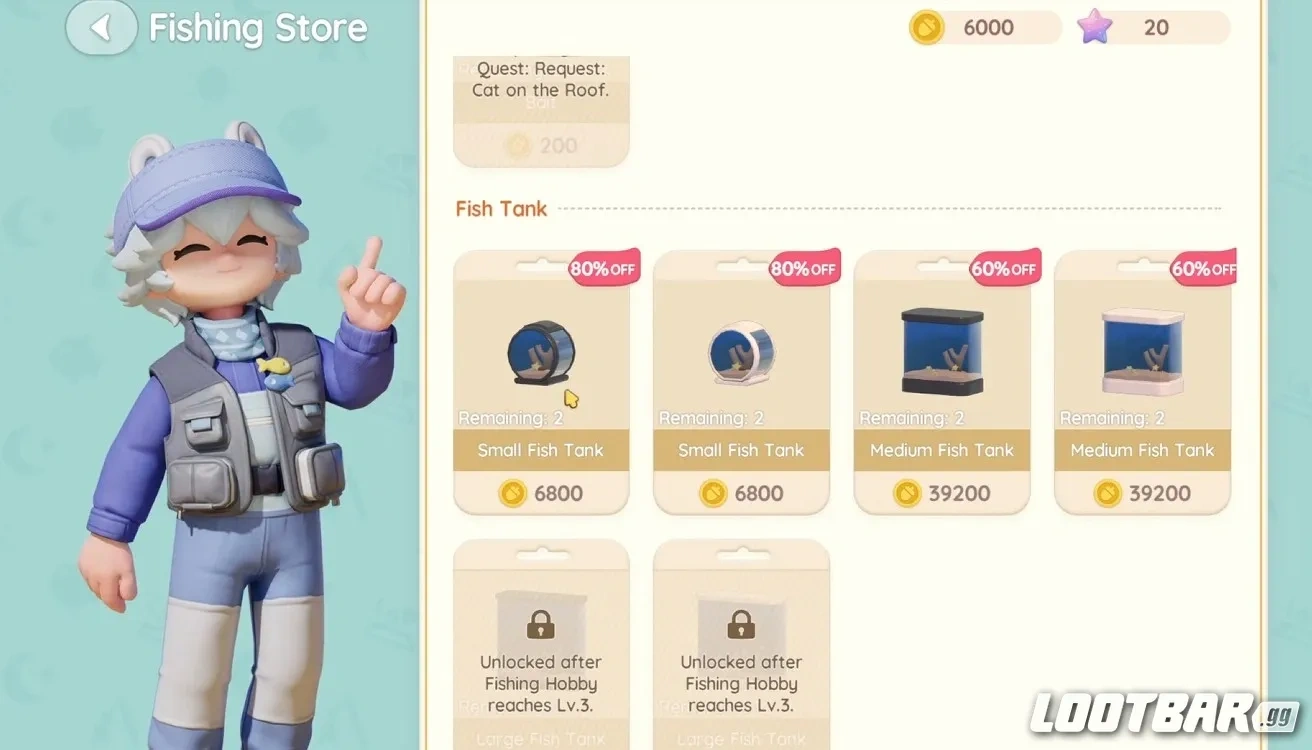 Fishing store in heartopia