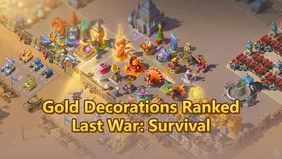 Last War: Survival – Peringkat Dekorasi Emas