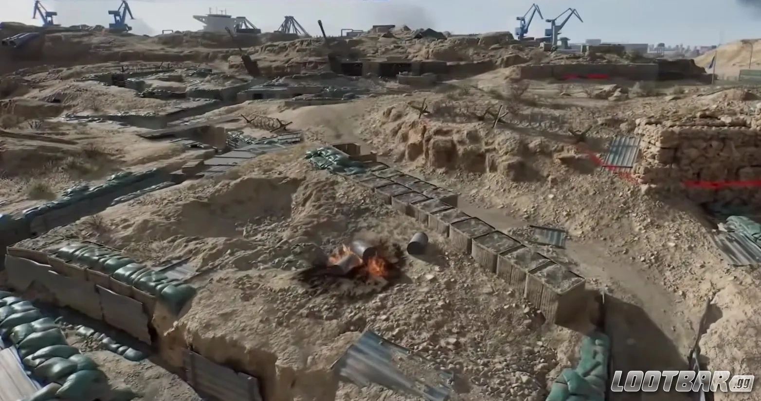 Новая карта Akh Canal в Delta Force с портовой зоной, каналами и открытыми участками для техники