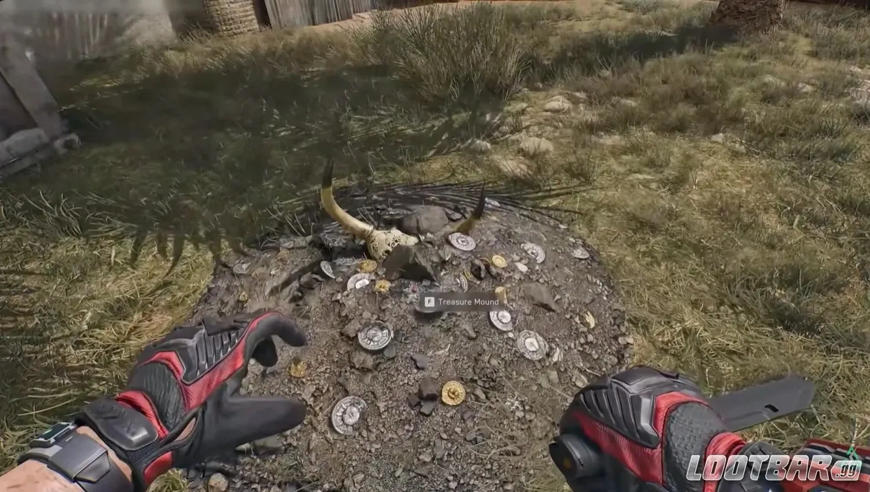 Игрок находит кладовый холм в Delta Force и оставляет предметы вместе с запиской