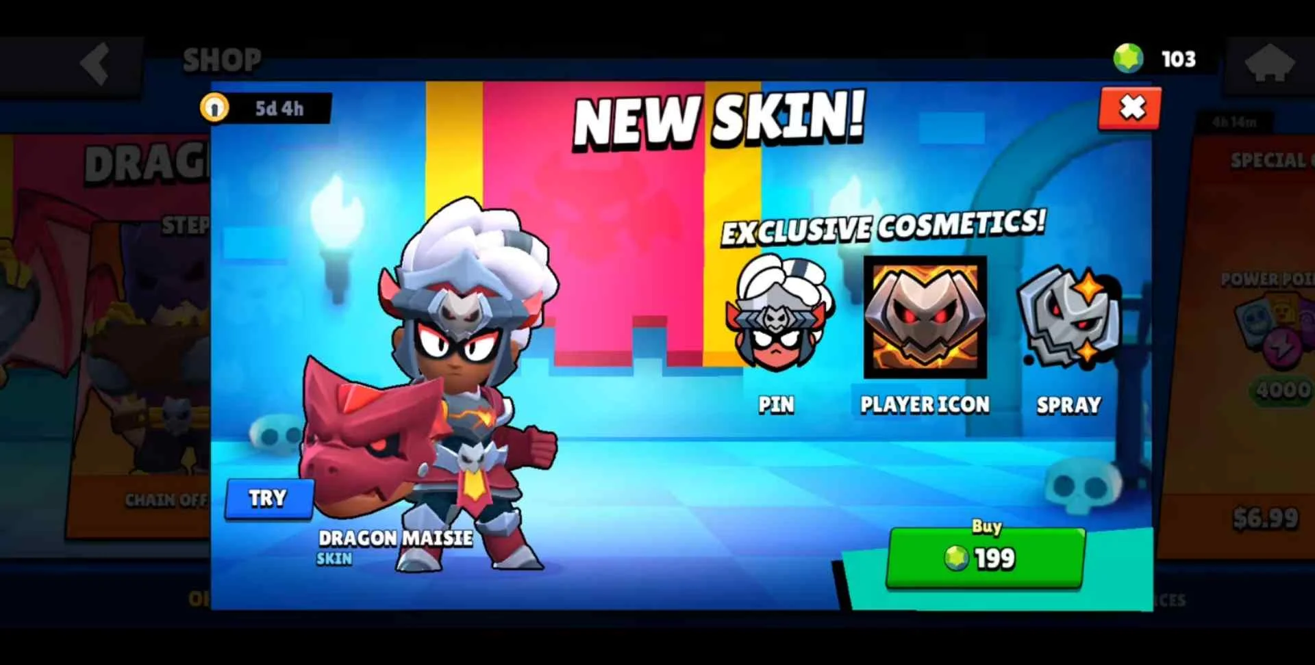 Combate contra el jefe Dragón Maisie