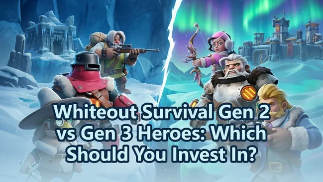 Whiteout Survival Gen 2 vs Gen 3 Héroes: ¿En cuál deberías invertir?