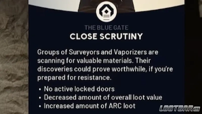 Close Scrutiny in Arc Raiders.