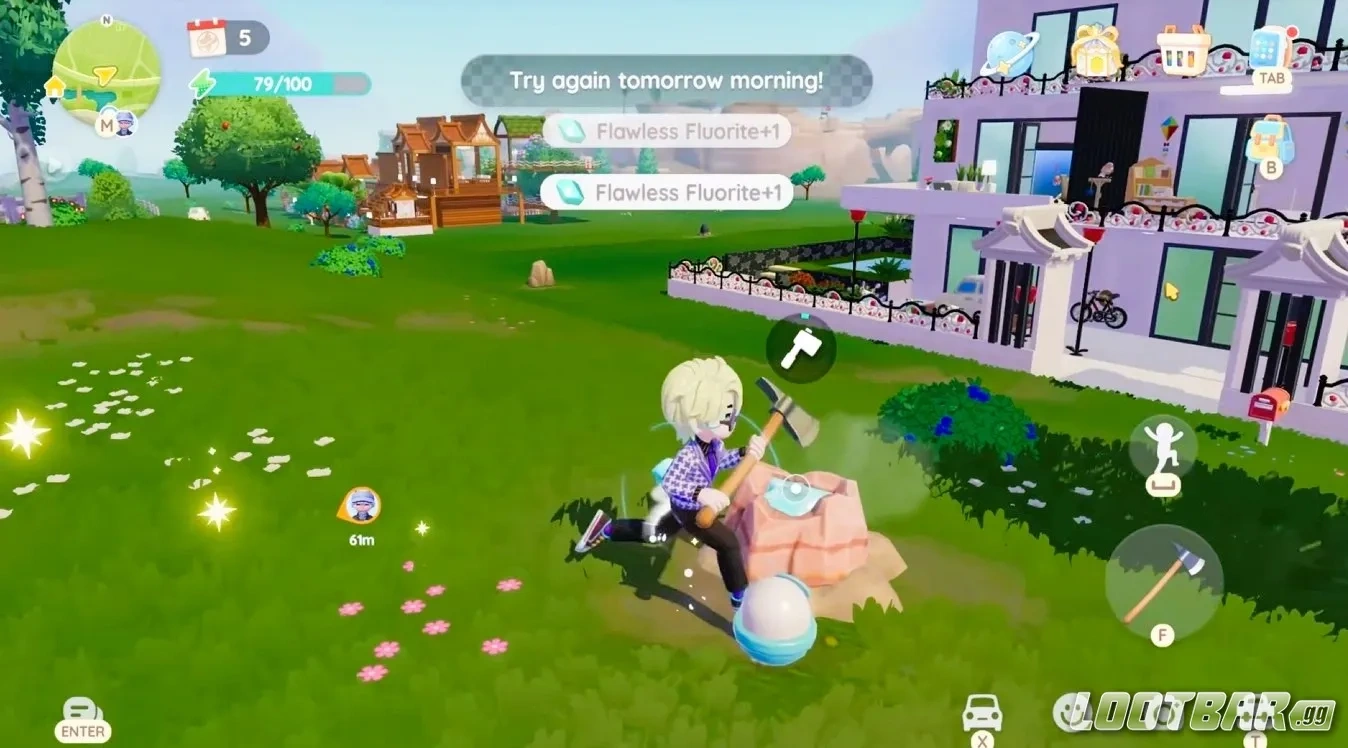 How to Harvest Flawless Fluorite in heartopia