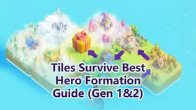 Guía de la mejor formación de héroes en Tiles Survive (Generación 1 y 2)