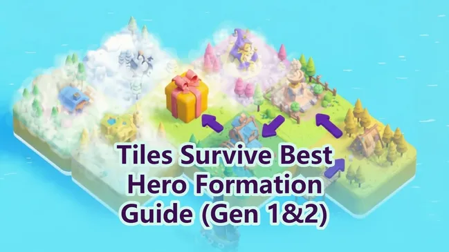 Guía de la mejor formación de héroes en Tiles Survive (Generación 1 y 2)