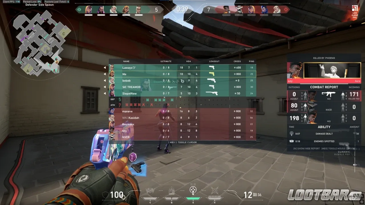 Pistol Round Game Play