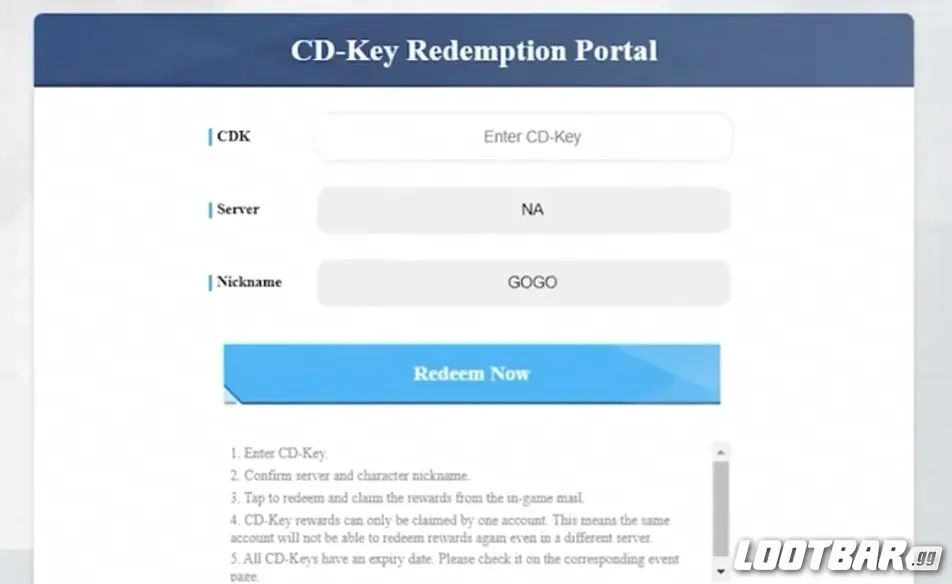 Redeem Codes in NIKKE