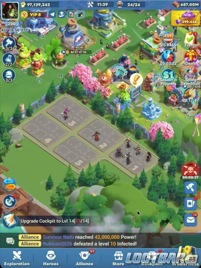 Kill Event в Tiles Survive