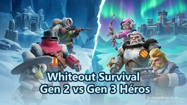Whiteout Survival Génération 2 vs Génération 3 Héros : Dans lesquels devriez-vous investir ?